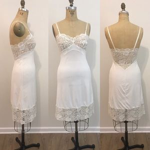 Vintage Nylon Lace Slip